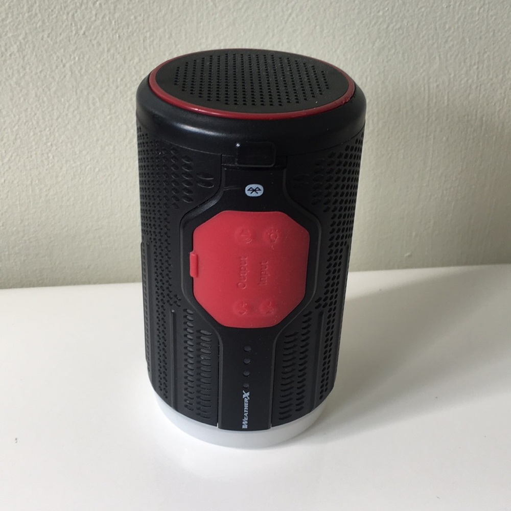 WeatherX Bluetooth speaker